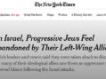 Liberal Jews shocked at the Left’s hatred of Jews should repent, but won’t