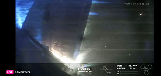 Significant: SpaceX sustained communications through reentry