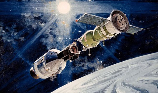 50 years after Apollo-Soyuz, the myth of Peace-In-Space endures on Earth