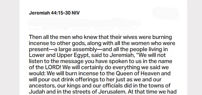 Aug. 14, 2025: ‘We will not listen to the message you have spoken to us in the name of the Lord!’ Aug. 14, 2025: ‘We will not listen to the message you have spoken to us in the name of the Lord!’