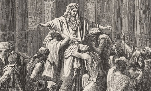 Joseph to his murderous brothers: ‘It was not you who sent me here, but God’