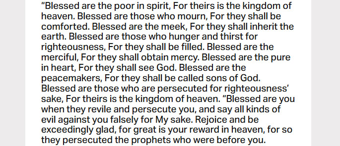 Nov. 6: ‘Blessed are the peacemakers, for they will be called children of God’ Nov. 6: ‘Blessed are the peacemakers, for they will be called children of God’