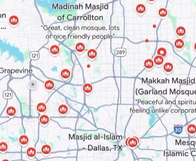 In 3 short years mosques and Muslims became dominant in north Dallas, Texas