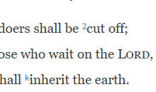 Dec. 23: ‘Refrain from anger and turn from wrath; do not fret — it leads only to evil’