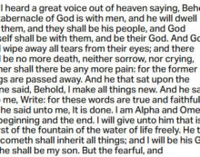 Dec. 16: ‘See, the tent of God is among humans!’