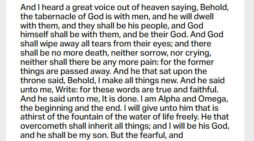 Dec. 16: ‘See, the tent of God is among humans!’