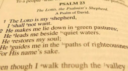 ‘I will fear no evil: For thou art with me’