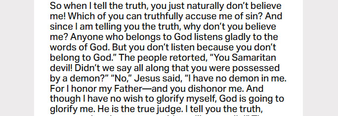 Feb. 2: ‘If I glorify myself, my glory means nothing’