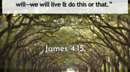 March 18: ‘Why, you do not even know what will happen tomorrow’