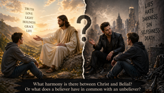 ‘What fellowship can light have with darkness?’