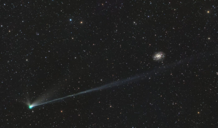 The sky, April 5-10: Comet (Wierzchoś) heads for outer reaches of solar system The sky, April 5-10: Comet (Wierzchoś) heads for outer reaches of solar system