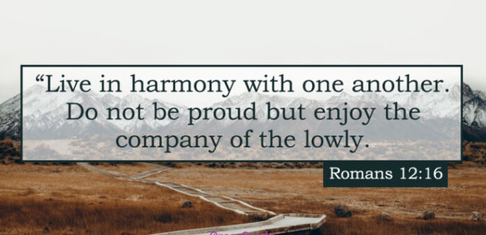 ‘As far as it depends on you, live at peace with everyone’