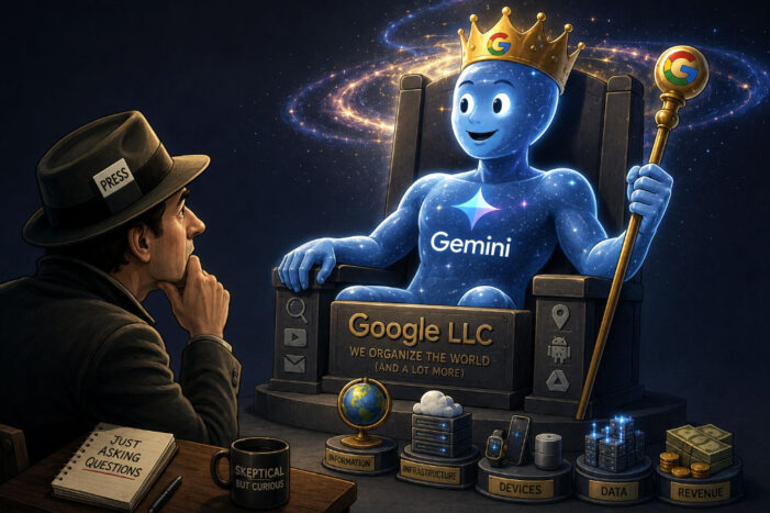 Gemini AI admits the free press no longer matters for its creator, Google LLC