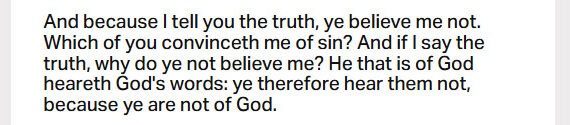 May 27: ‘If God were your Father, you would love me, for I have come here from God’