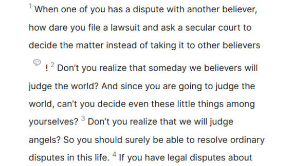 June 11: ‘Do you not know that we will judge angels?’