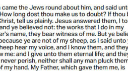 June 22: ‘If you are the Messiah, tell us plainly’ ….