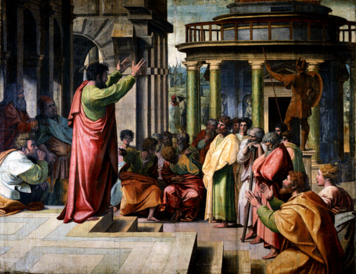 July 27: ‘The God who made the world … does not live in temples built by human hands’