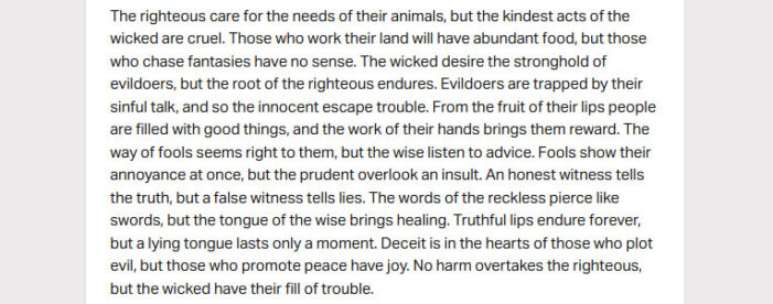 July 7: ‘The root of the righteous endures’