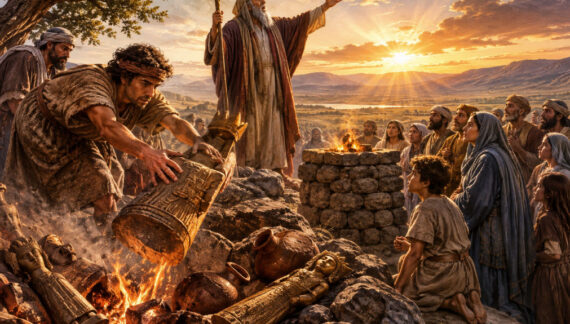 ‘Throw away the gods your ancestors worshiped beyond the Euphrates River’