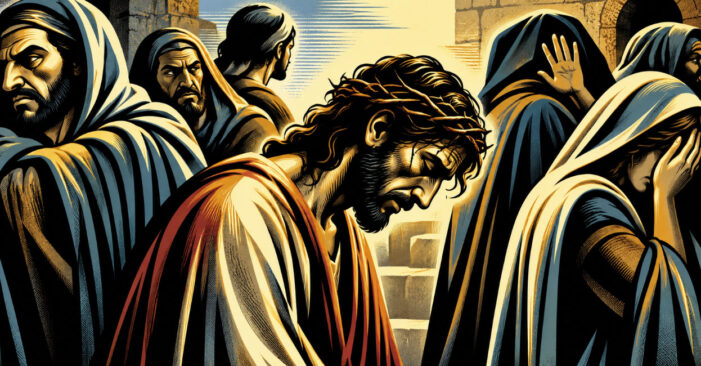 ‘He was despised and rejected by others, and a man of sorrows’