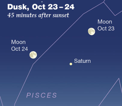 The sky, Oct. 18-23: Orionid meteor shower Wednesday