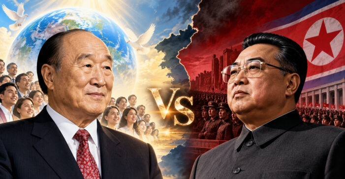 Sun Myung Moon vs Kim Il Sung Sun Myung Moon vs Kim Il Sung
